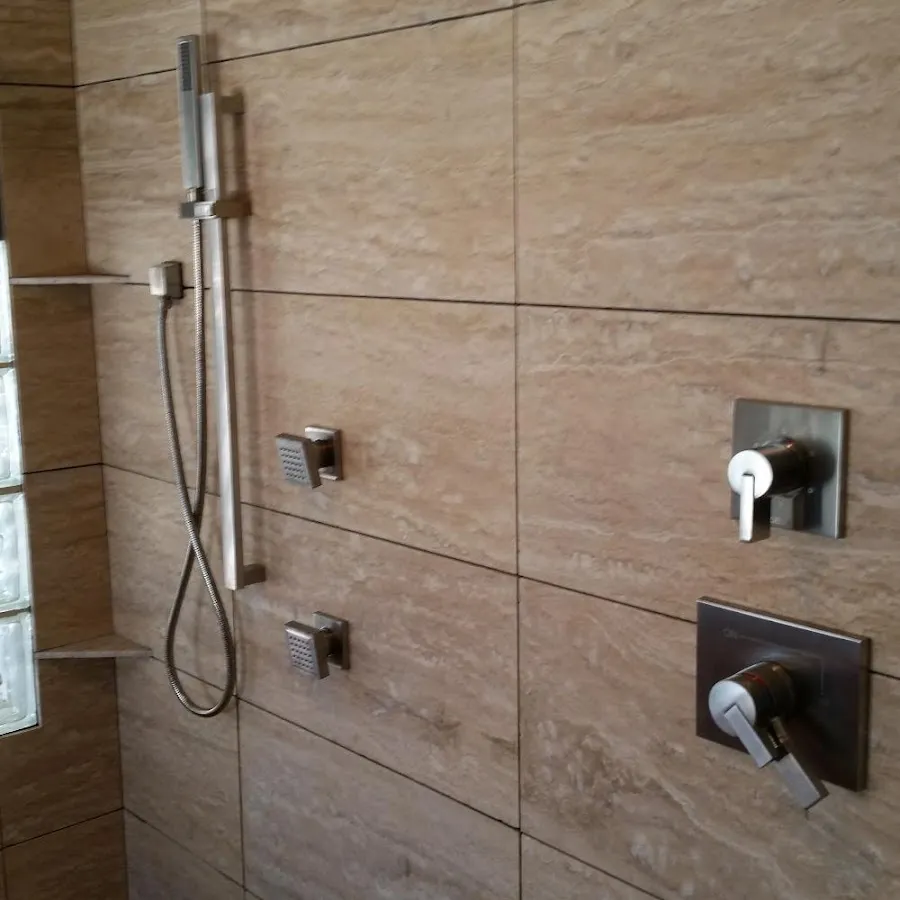 Shower fixture installation for Water Heater Replacement in East Aurora